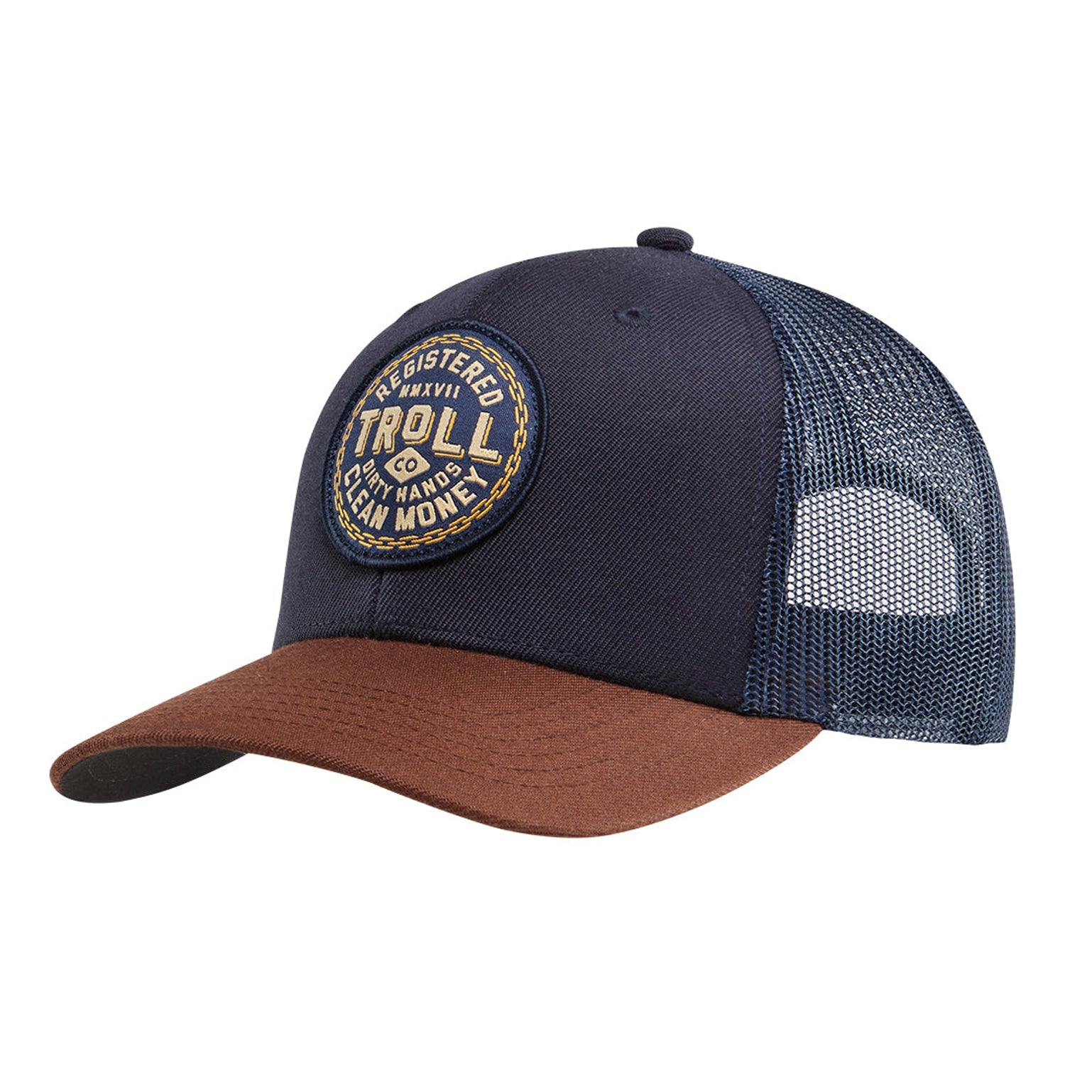 Troll Co. DHCM Chain Gang Curved Brim Trucker Hat