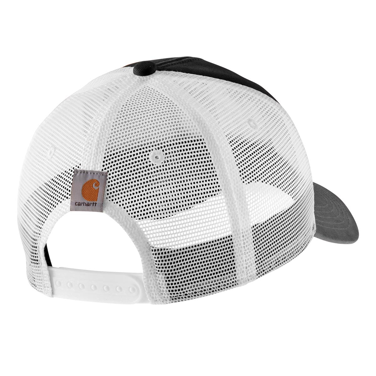 Carhartt 105692 Men's Canvas Mesh Back Logo Graphic Cap