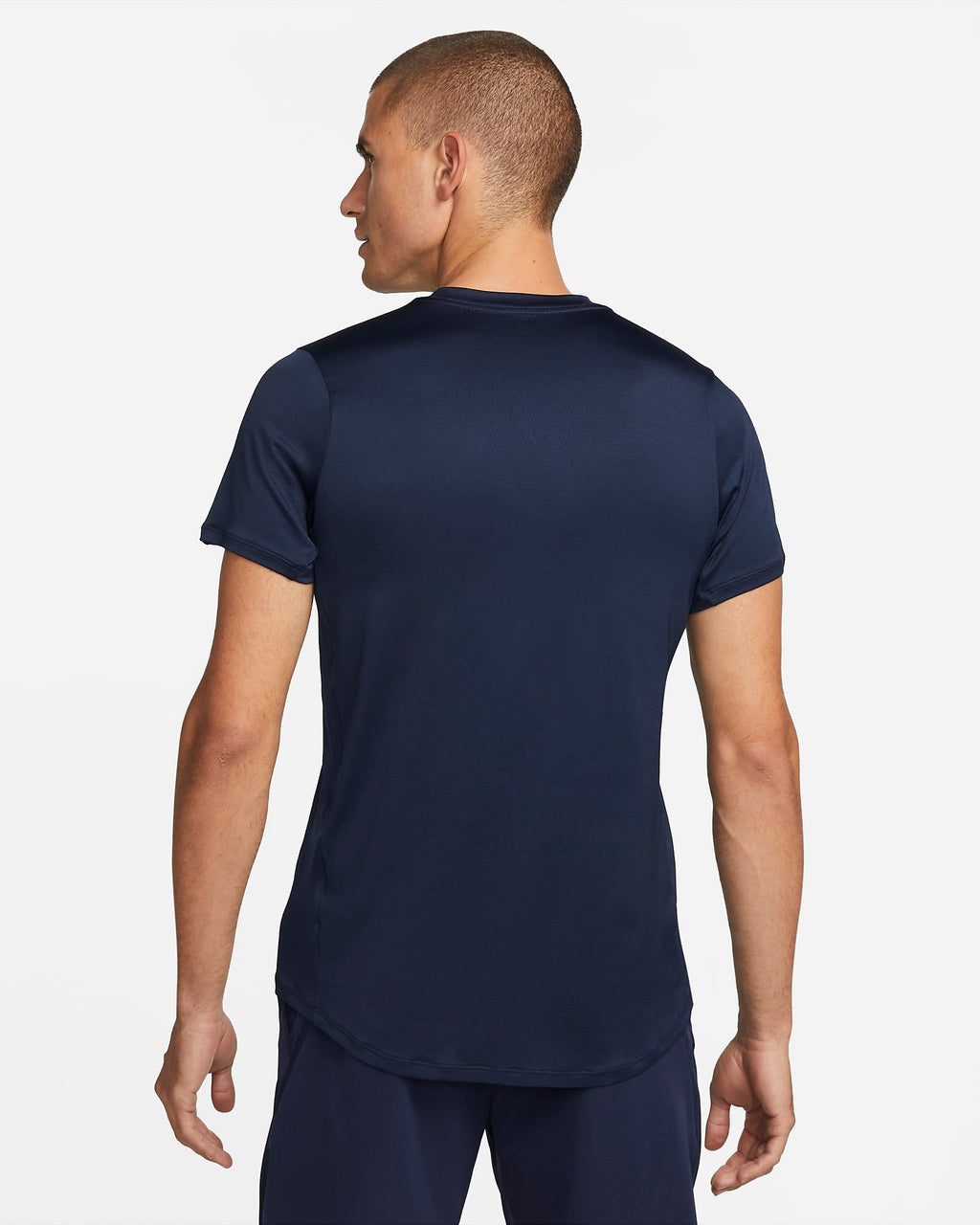 Nike Men's Court Dri-FIT Advantage Top (Obsidian/White)