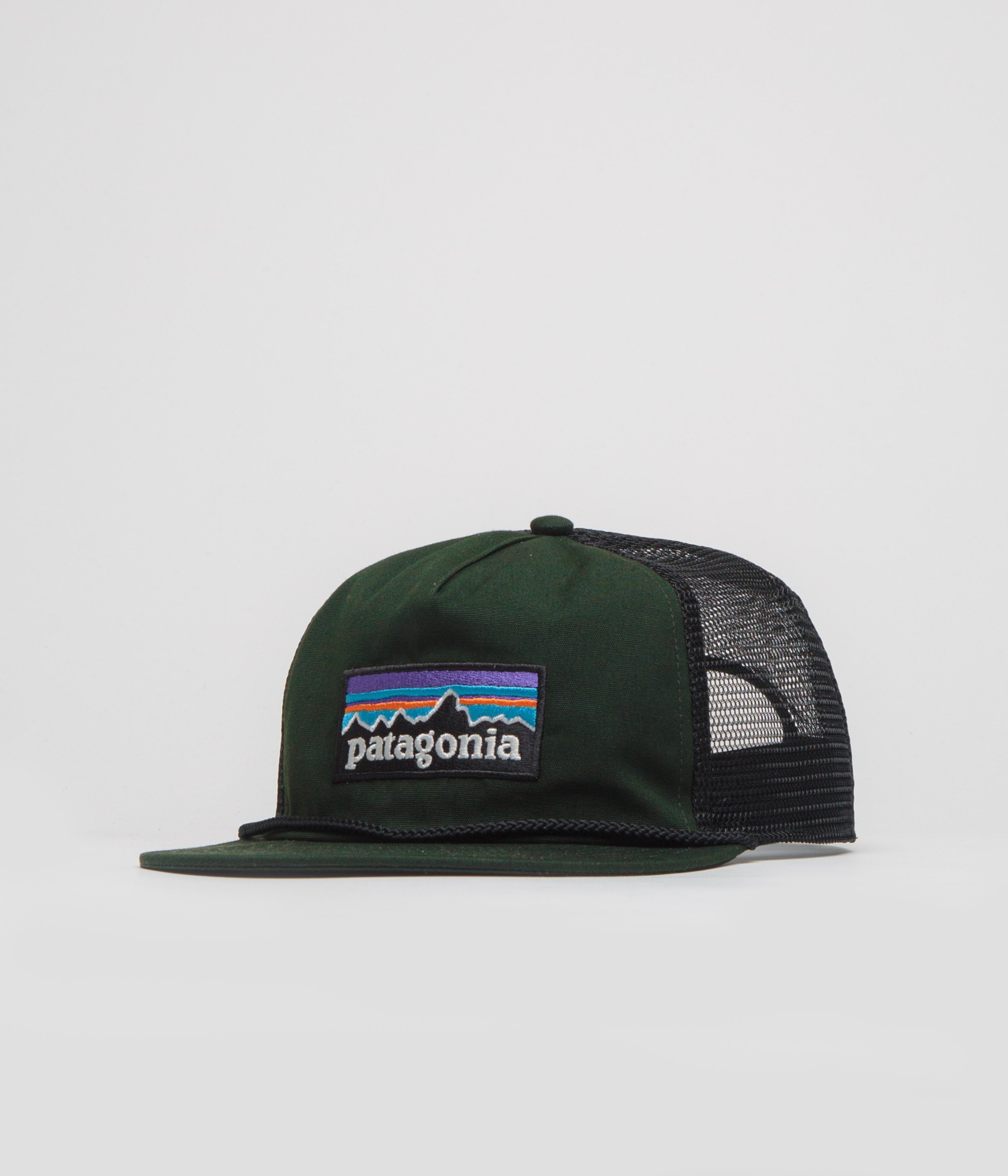 Patagonia Airfarer Cap - P-6 Logo: Old Growth Green