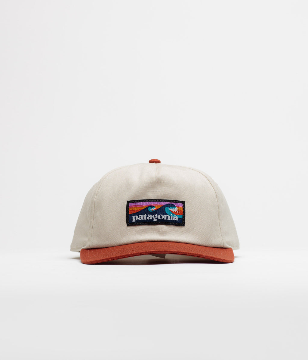 Patagonia Boardshort Label Funfarer Cap - Pumice