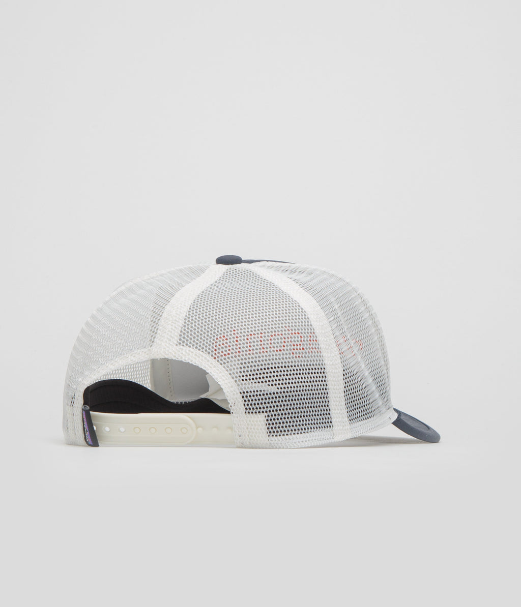 Patagonia Broadcaster Cap - Strata Text: Smolder Blue