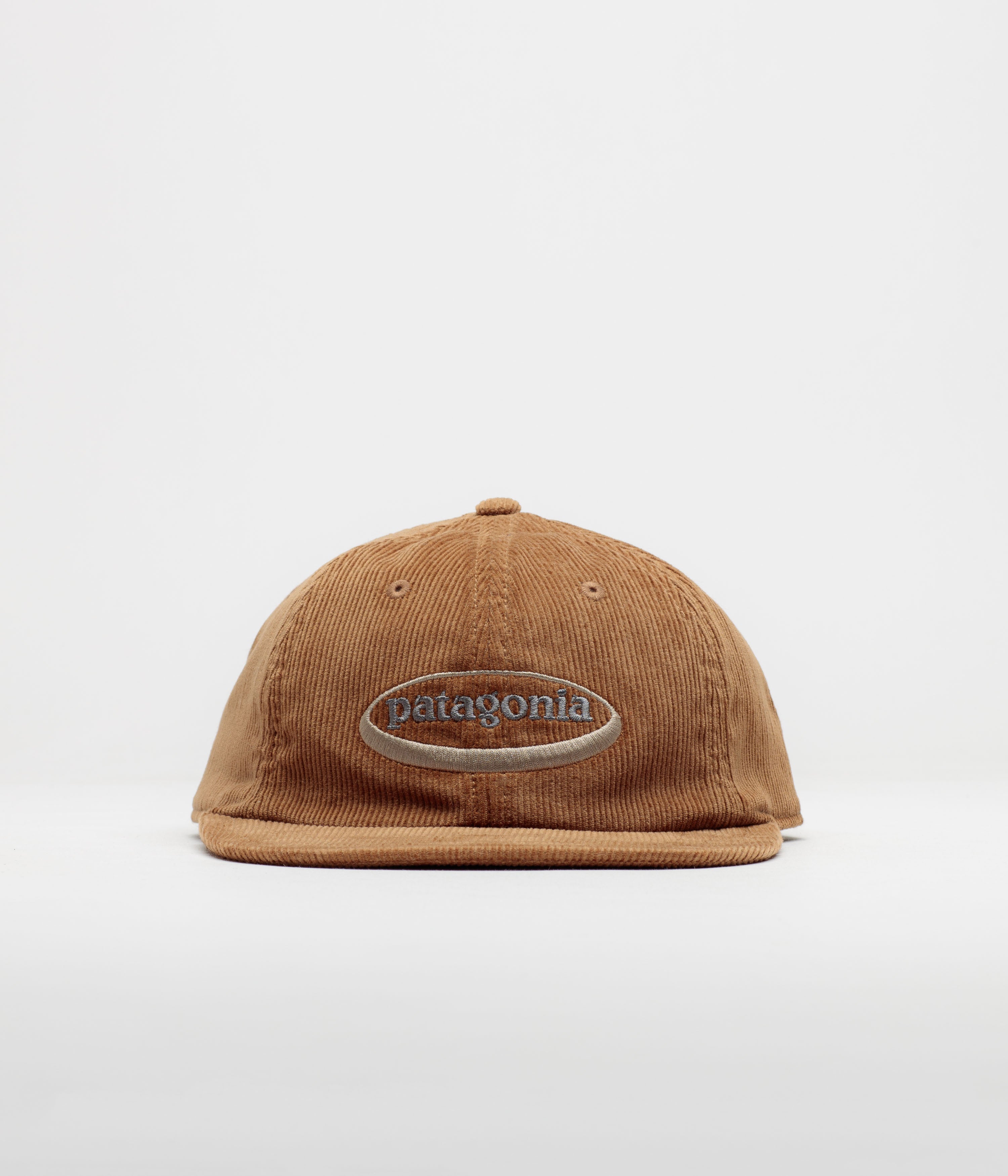 Patagonia Corduroy Cap - 95 Oval Logo: Coriander Brown