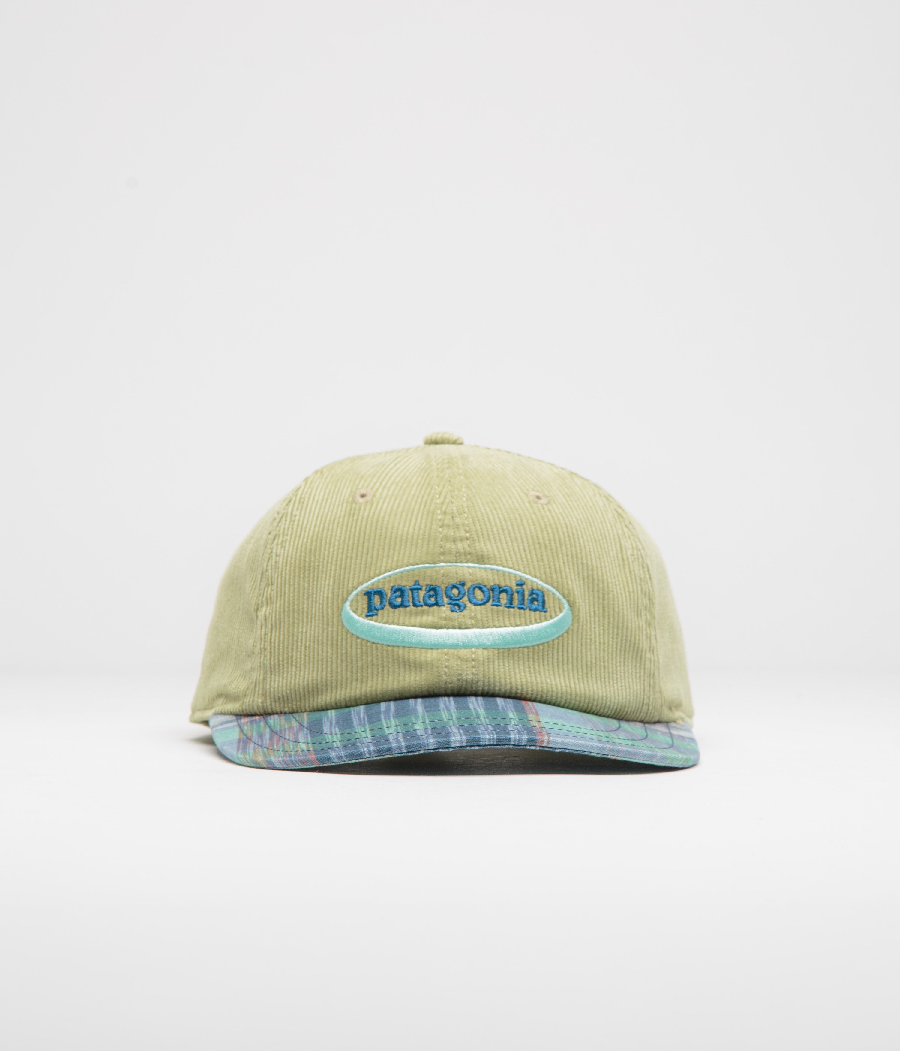 Patagonia Corduroy Cap - 95 Oval Logo: Gumtree Green