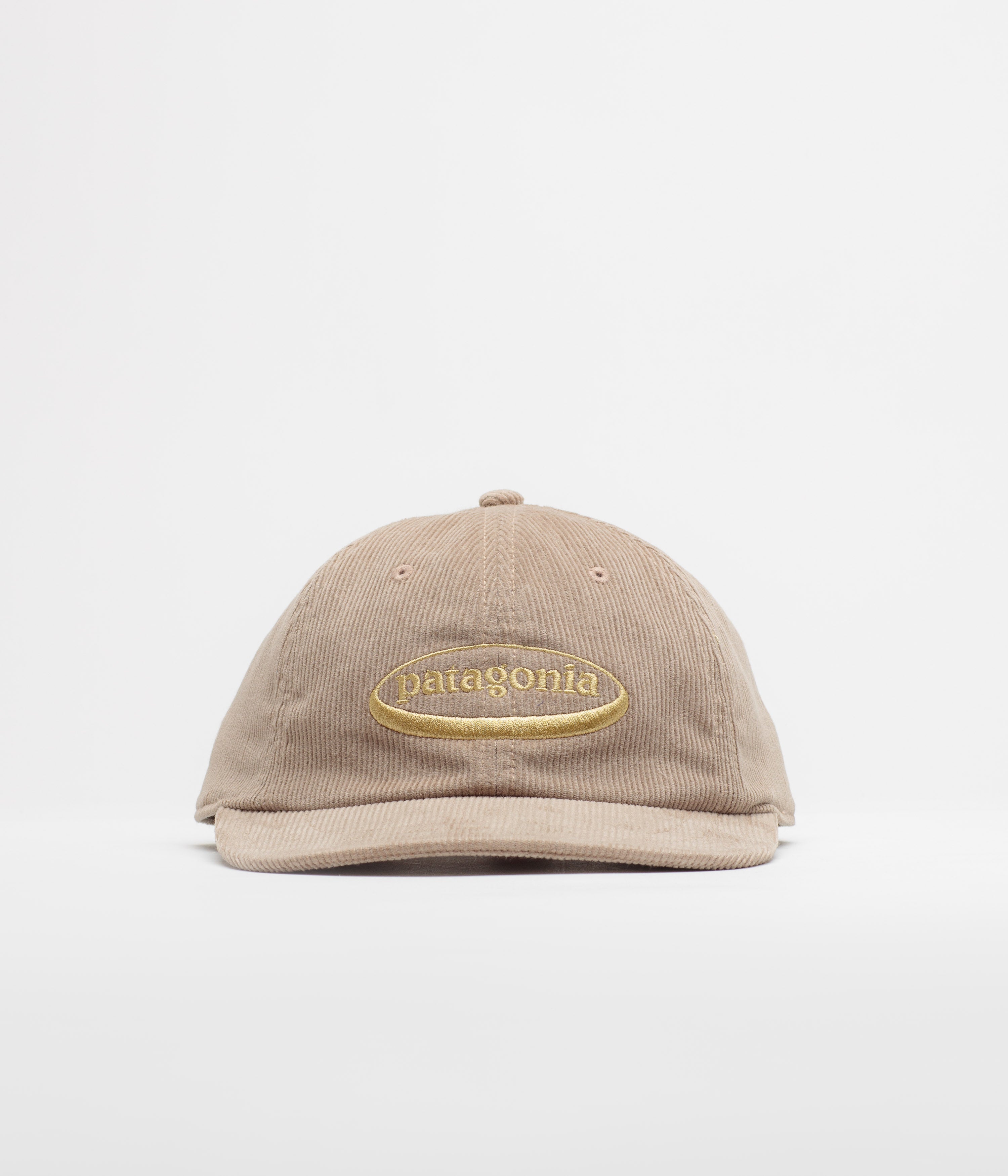 Patagonia Corduroy Cap - 95 Oval Logo: Seabird Grey