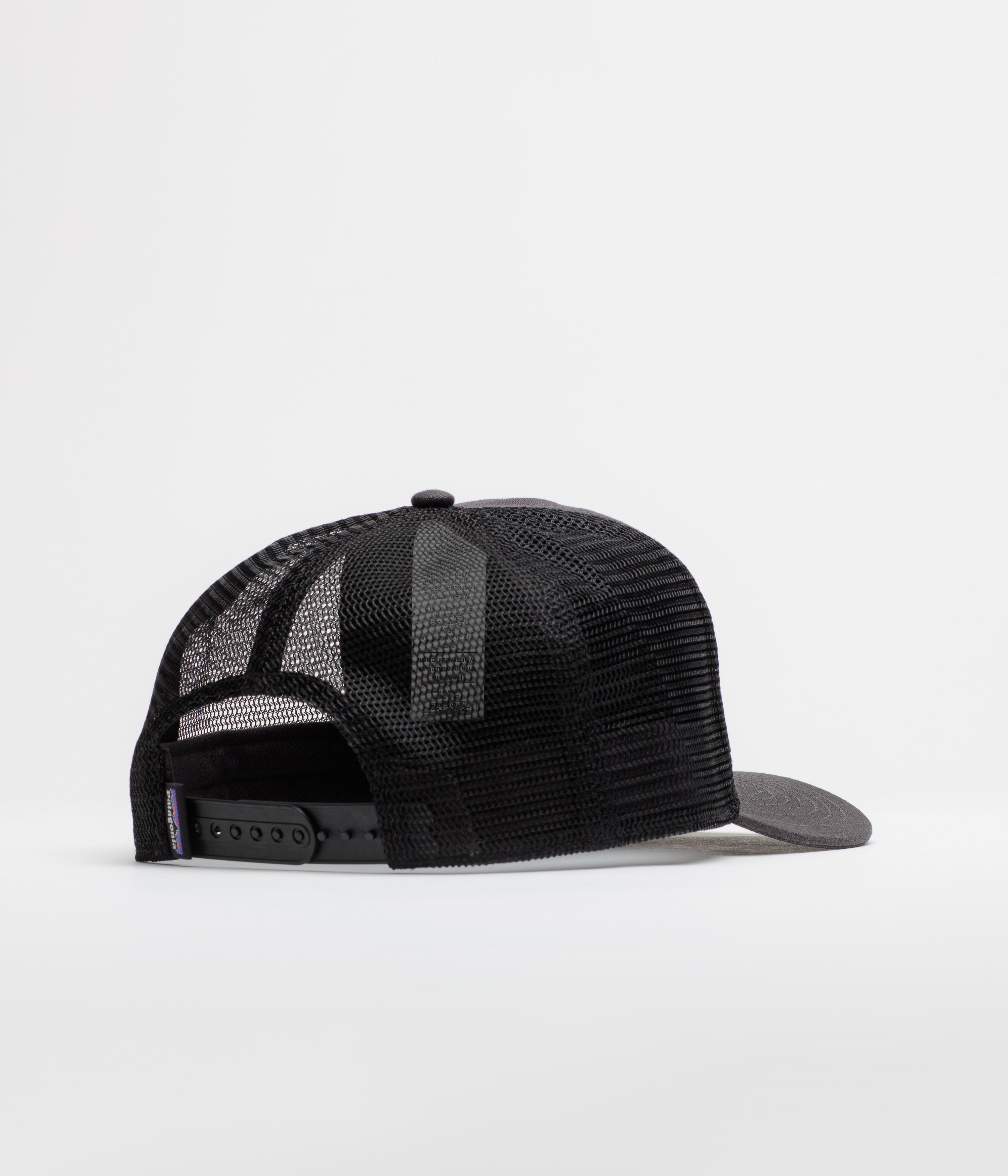 Patagonia Flying Fish Relaxed Trucker Cap - Ink Black