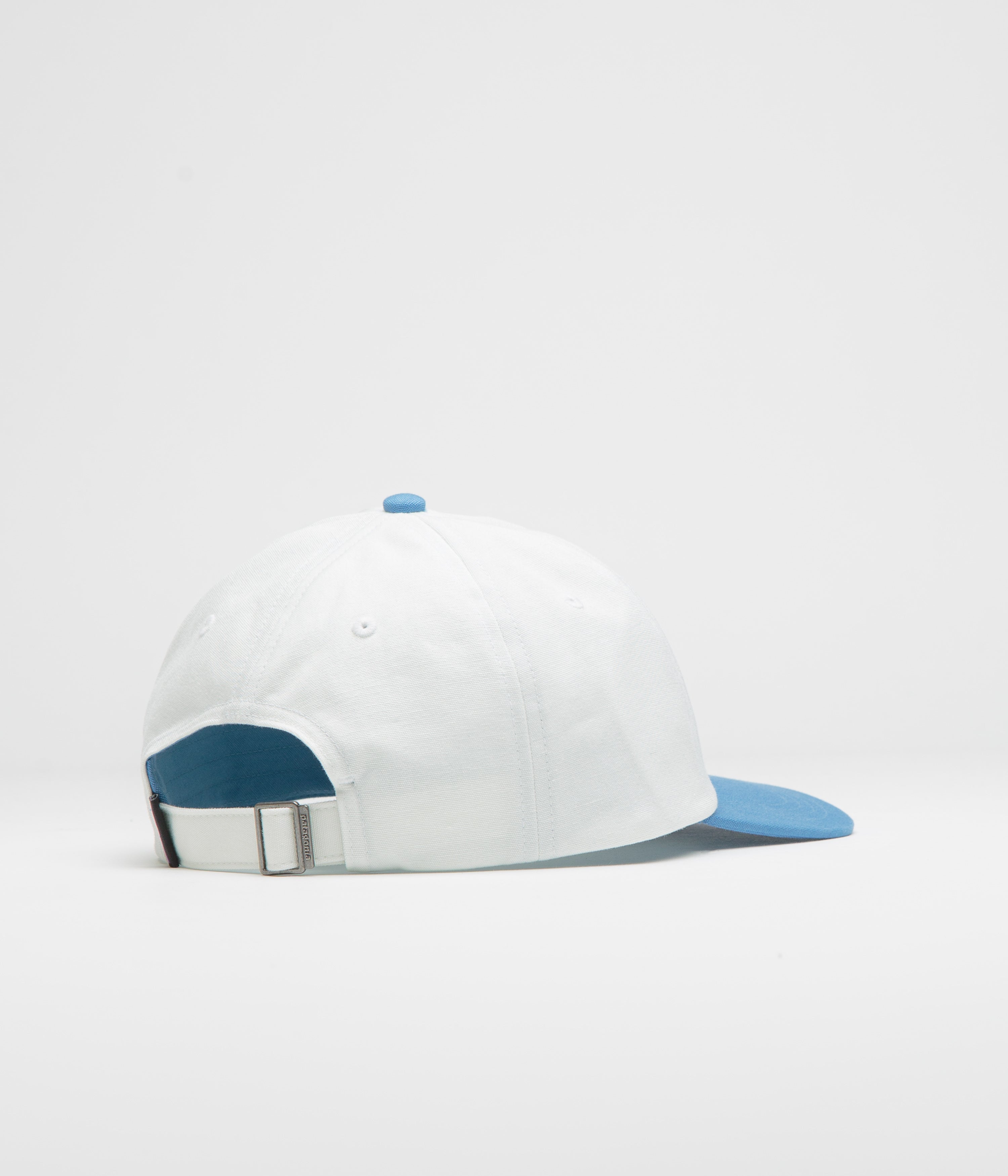 Patagonia P-6 Label Trad Cap - Birch White / Shore Blue