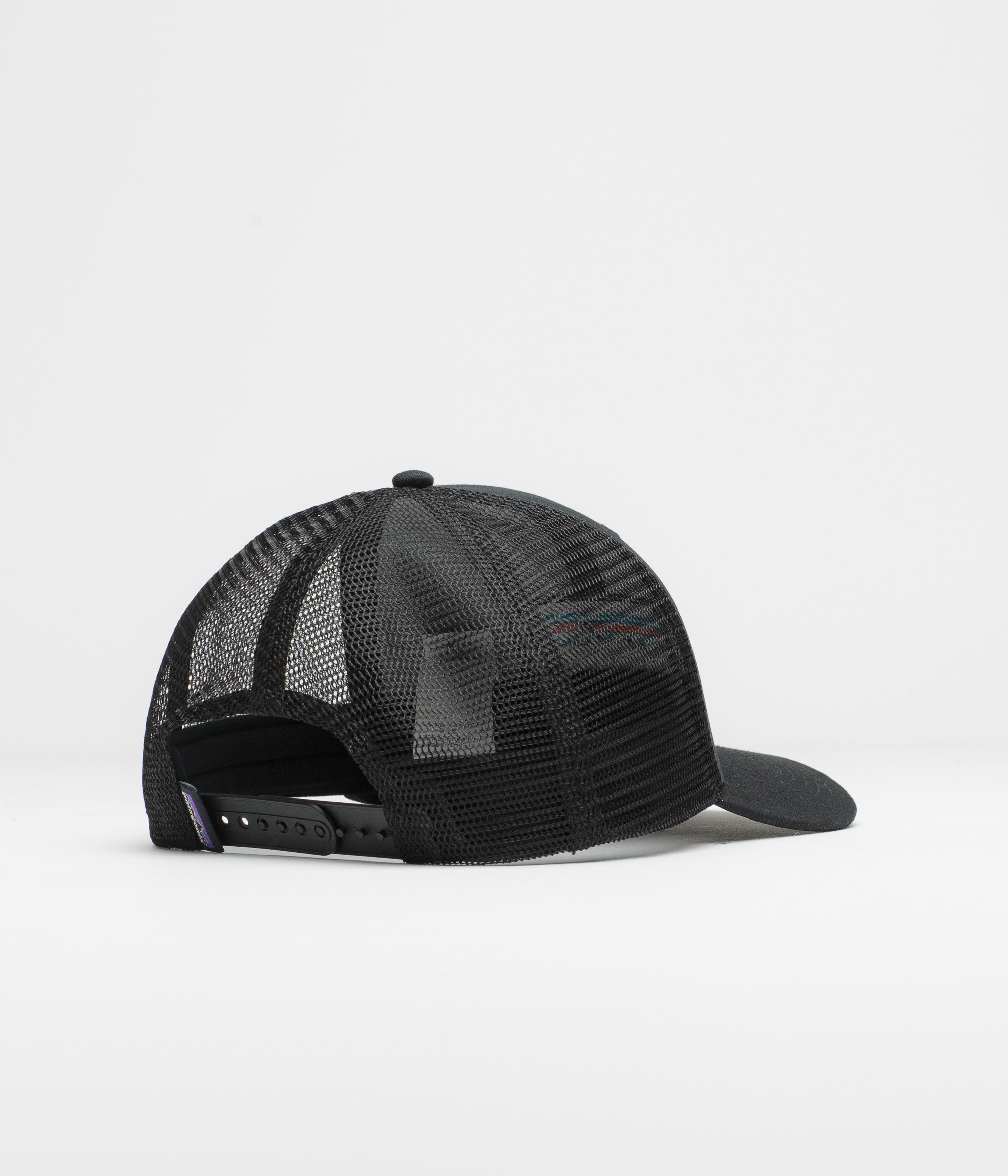Patagonia P-6 Logo Trucker Cap - Black