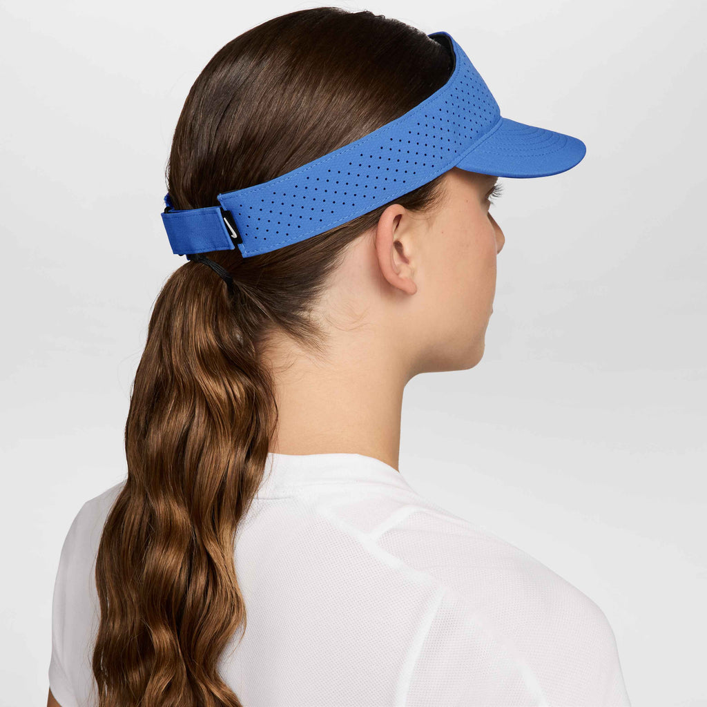Nike Dri-FIT ADV Ace Visor in Lt Photo Blue/Anthracite/White