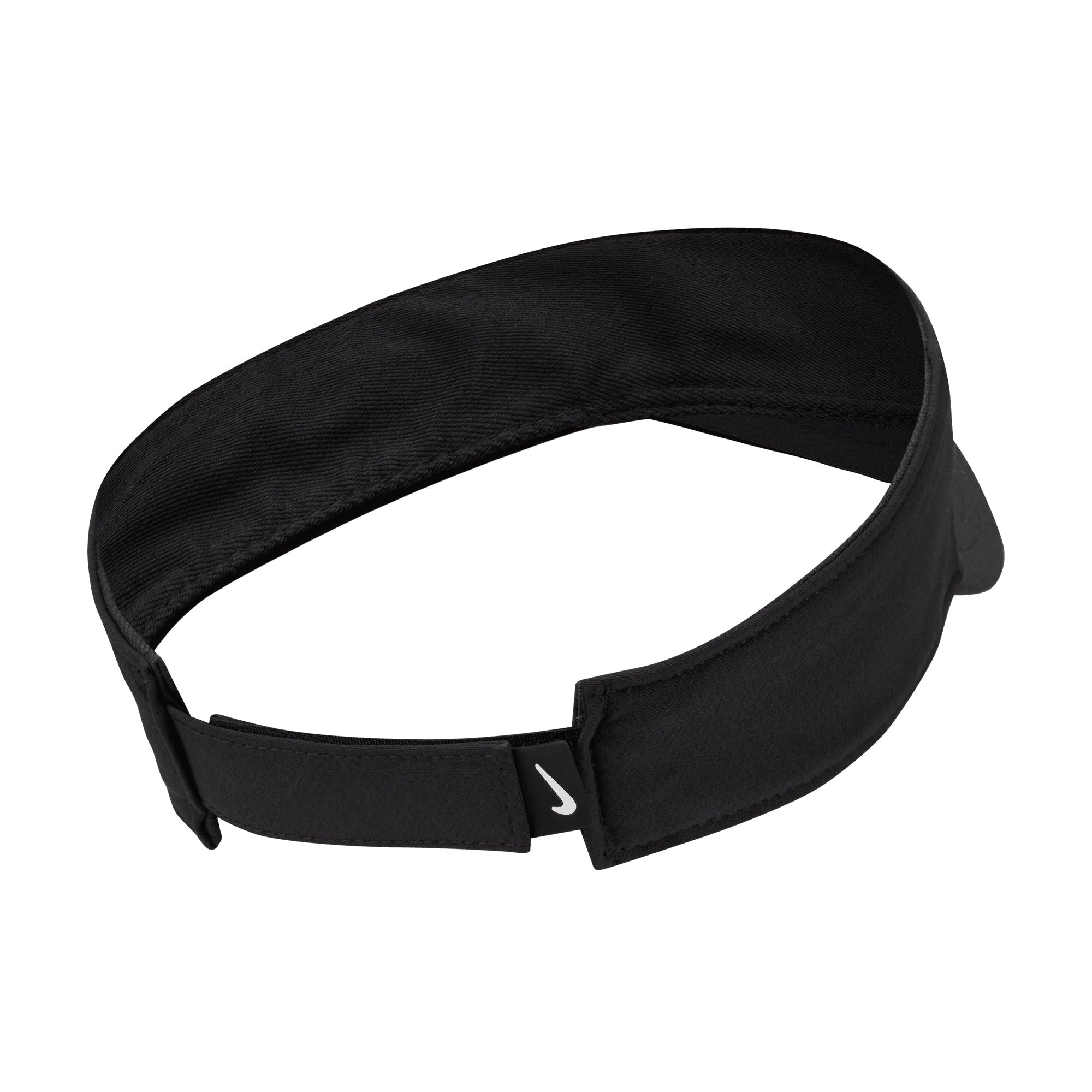 Nike Swoosh Ace Visor in Black/Anthracite/White