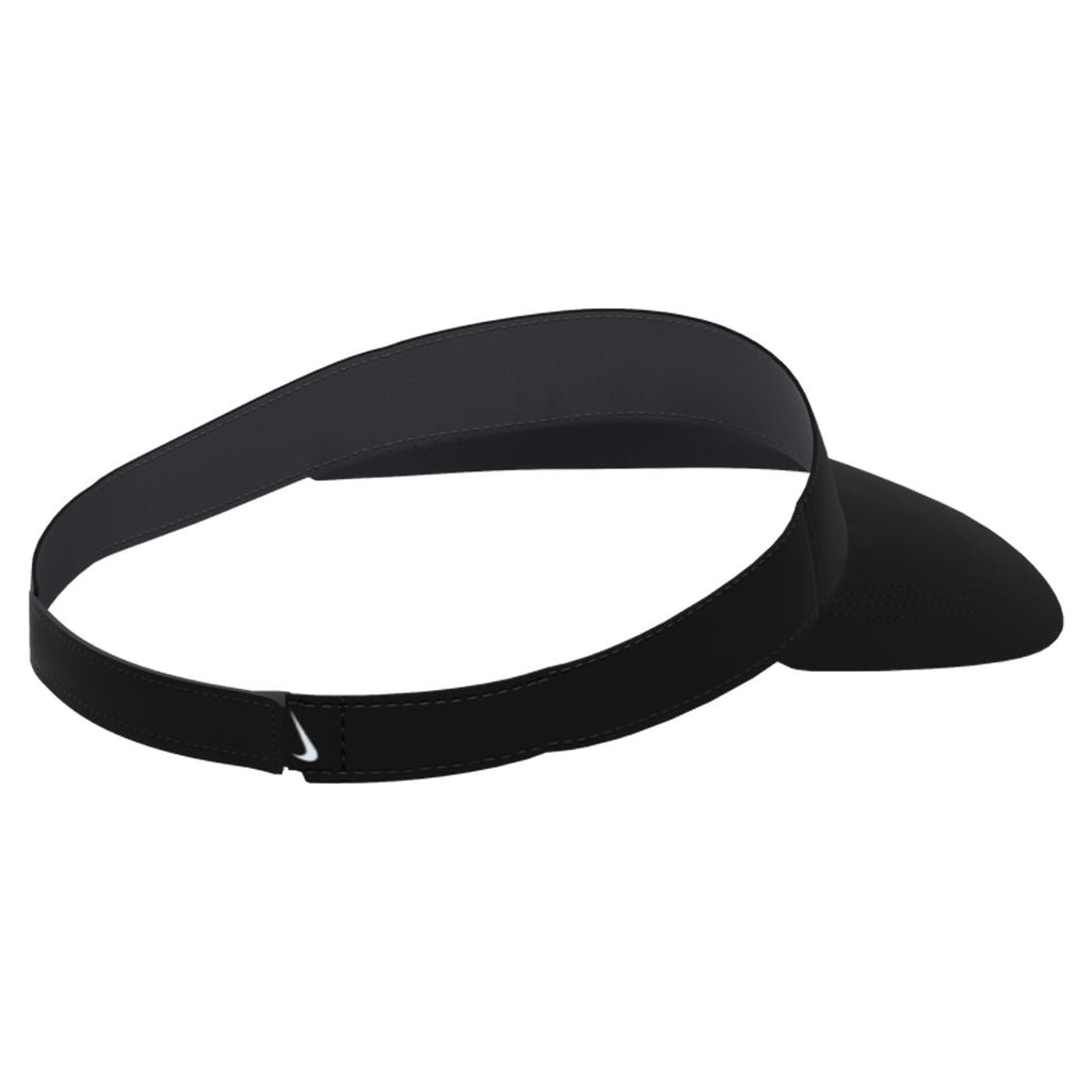 Nike Swoosh Ace Visor in Black/Anthracite/White